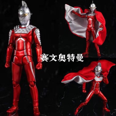 赛文奥特曼SHF关节可动手办昭和超人L77奥特六兄弟雷欧初代玩具礼