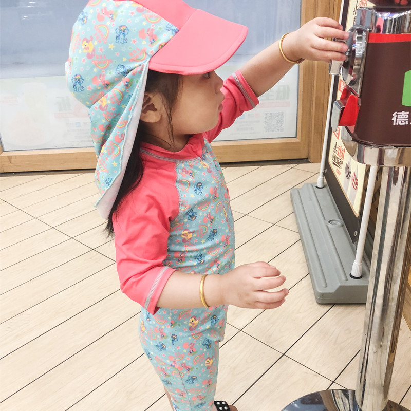 速干游泳衣防晒游泳衣夏之恋