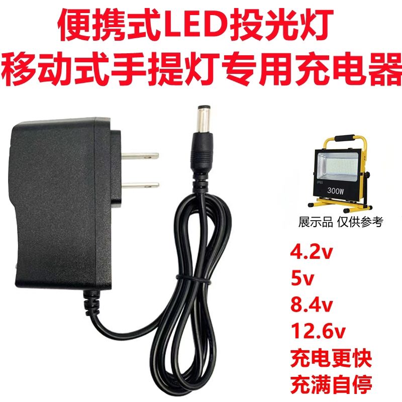 铭亚照明欧尔森 LED手提户外投光应急灯贝戈士兰卓妮通用充电器线