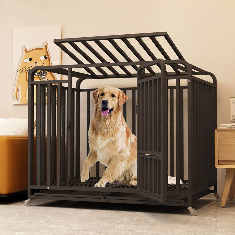 全方管狗笼子狗窝大型犬加粗加厚
