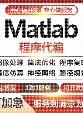 matlab代码帮做覆现彷真问题解决simulink建模代做答疑程序代编