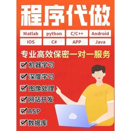 Python程序代码编写java深度学习matlab编程c++代做php设计计算机