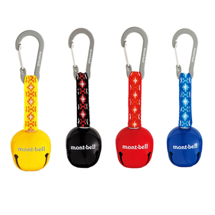 montbell日本官方正品现货户外铃铛挂饰背包配件熊铃熊LOGO挂件