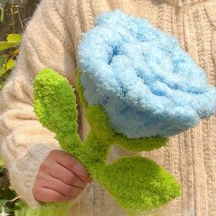 DIY扭扭棒玫瑰花束材料包自制礼物手工简单零基础毛绒创意温柔