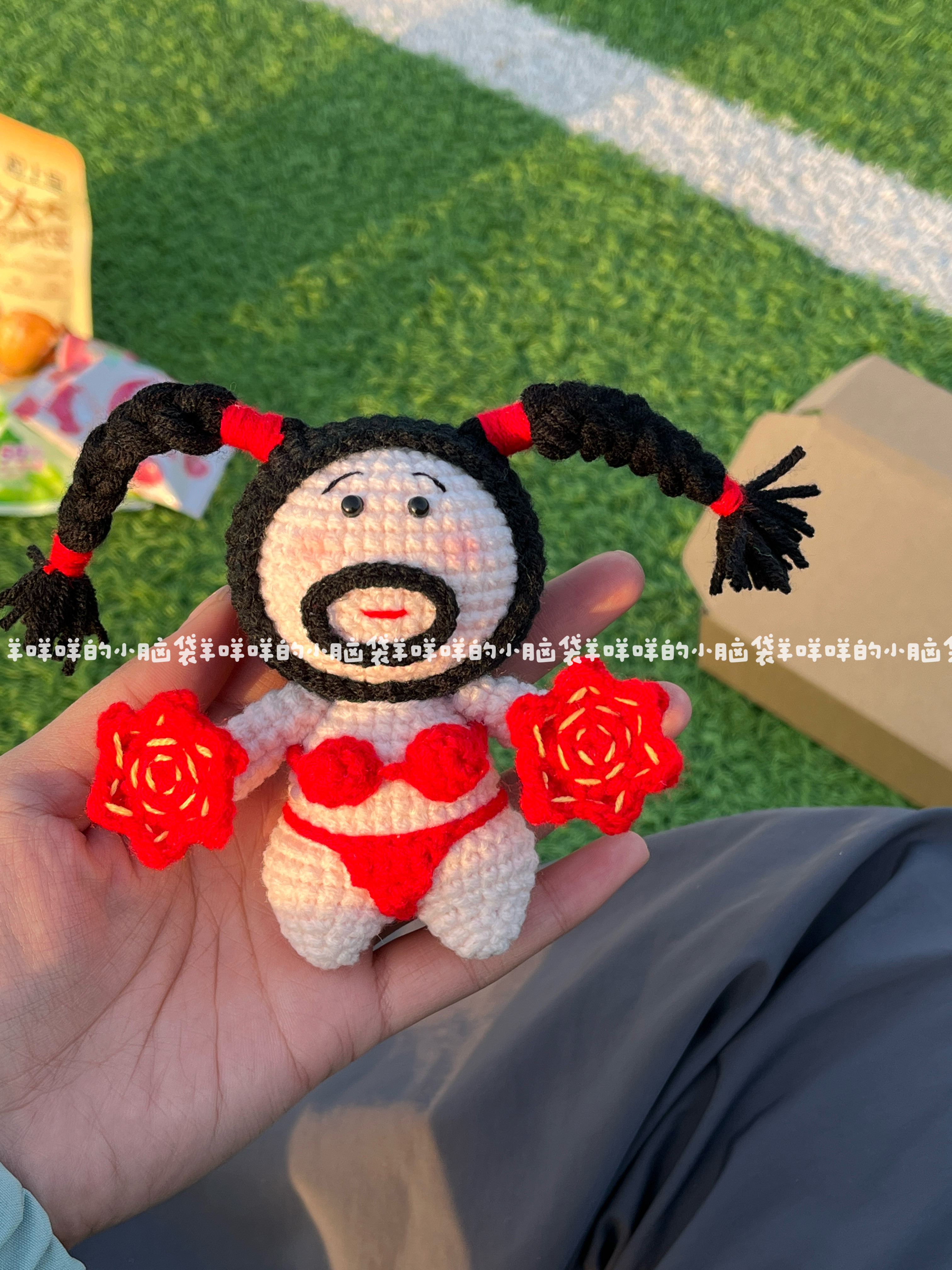 DIY比基尼如花二人转钩织搞怪玩偶毛线编织材料包钩针创意搞怪,服饰配件/皮带/帽子/围巾,DIY编织材料包,淘宝优惠券,粉丝福利购,淘宝优惠卷