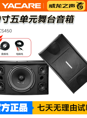 Yacare/雅桥 CS-450十寸家庭ktv音响卡拉ok家用卡包音箱12 15寸