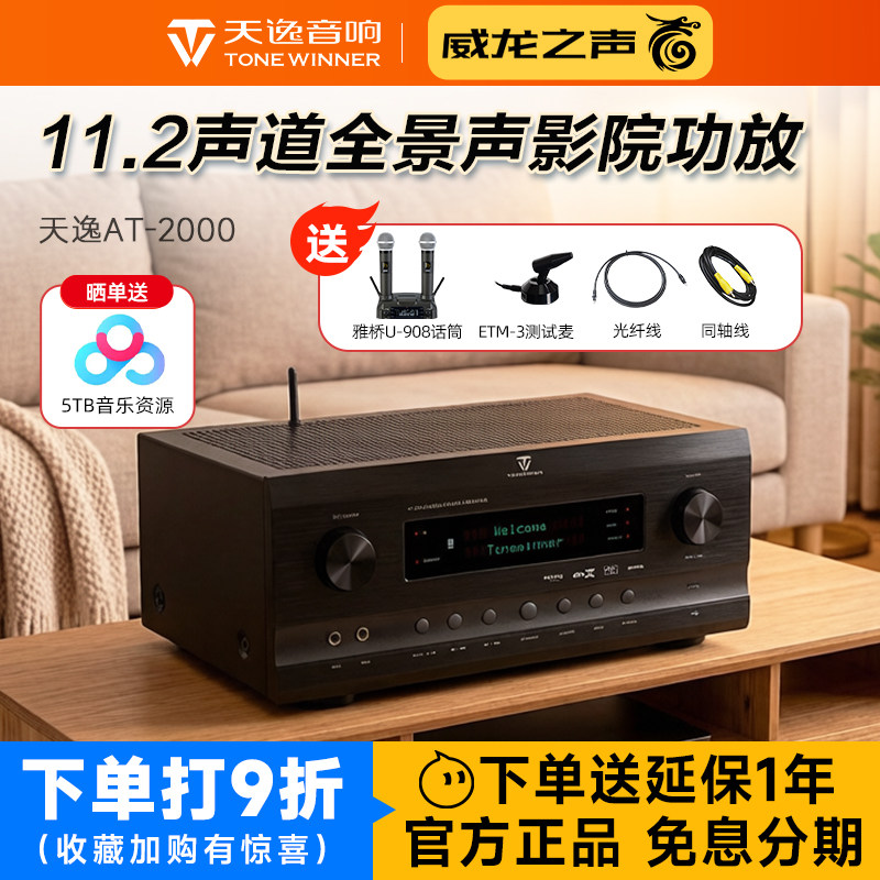 天逸11.2声道大功率家庭影院功放