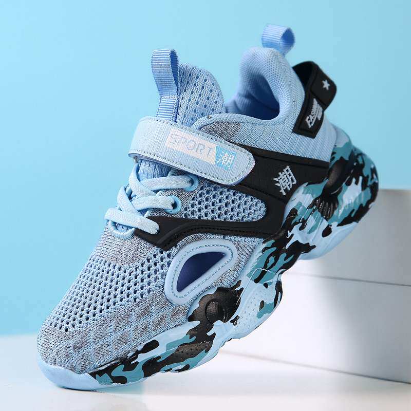 童鞋男童运动鞋年新款夏季儿童洞洞鞋网面镂空轻便跑步鞋