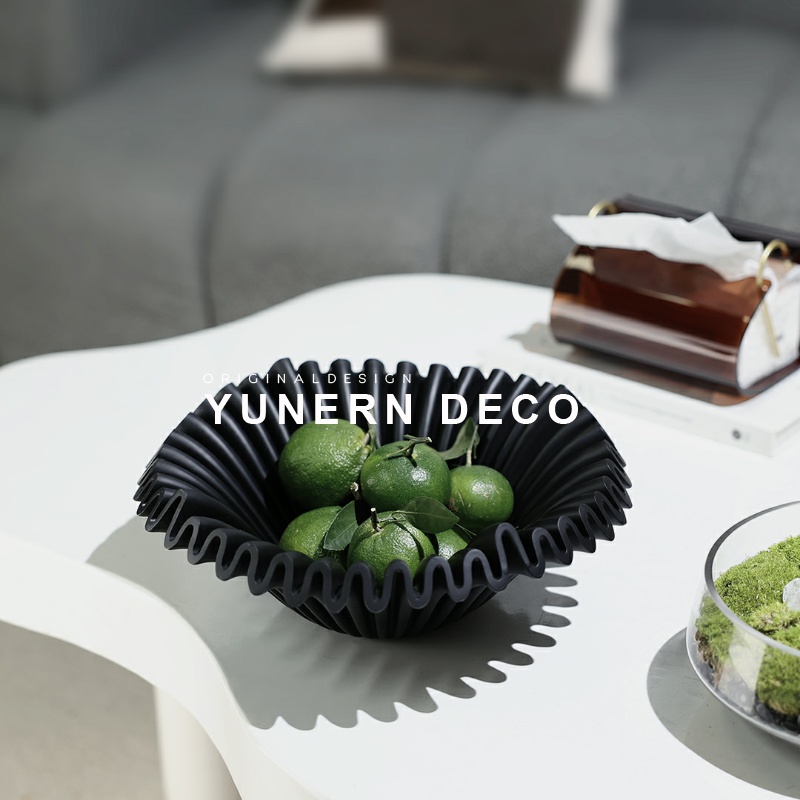 装饰摆件艺术中古高级感水果盘