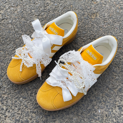 【网红同款】阿迪德训鞋蕾丝鞋带