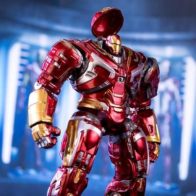 漫威反浩克装甲钢铁侠机器人毒液超可动模型玩具手办mk44可动发光