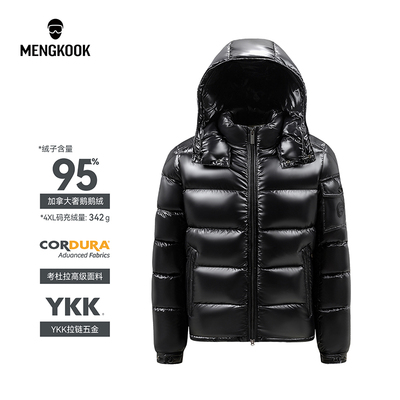 6.0轻奢休闲羽绒服MENGKOOK连帽