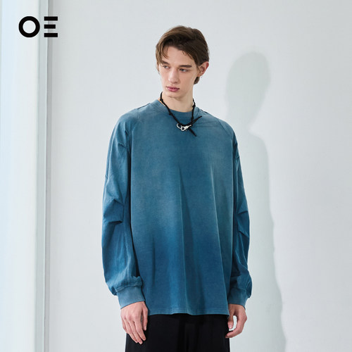 【明星同款】弧形袖重磅水洗卫衣