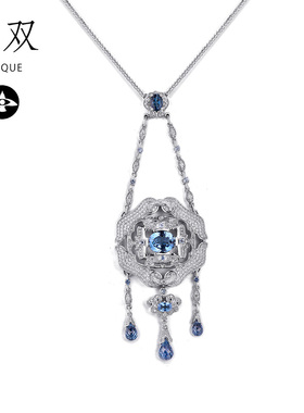 轻奢项链古典大气原创设计风戒指