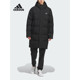户外防风中长款 冬季 连帽保暖羽绒服KQ5514 女装 阿迪达斯adidas男装