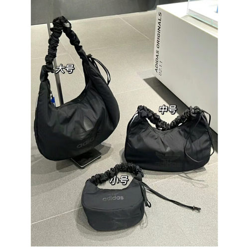 阿迪达斯adidas云朵包运动单肩尼龙手提挎包女包 JP0145/JP0146