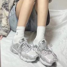 阿迪达斯adidas三叶草Astir银灰女耐磨透气轻便运动休闲鞋 GZ3569