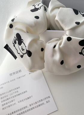 ohmu哦木原创真丝发圈重磅绸缎桑蚕丝大肠圈不留痕发饰缎面