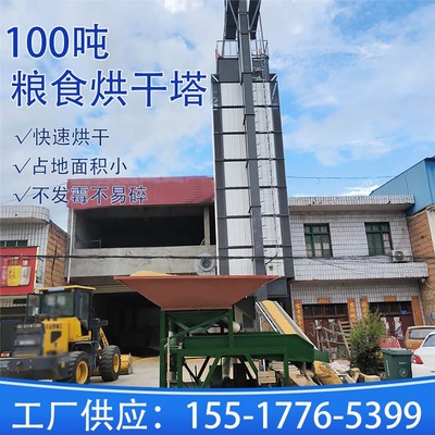 100吨立式玉米高粱小麦烘干机