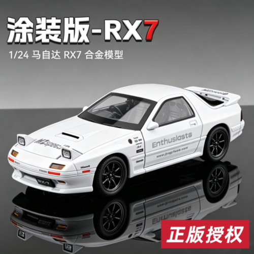 124车致玩具声光回力六开门耐摔