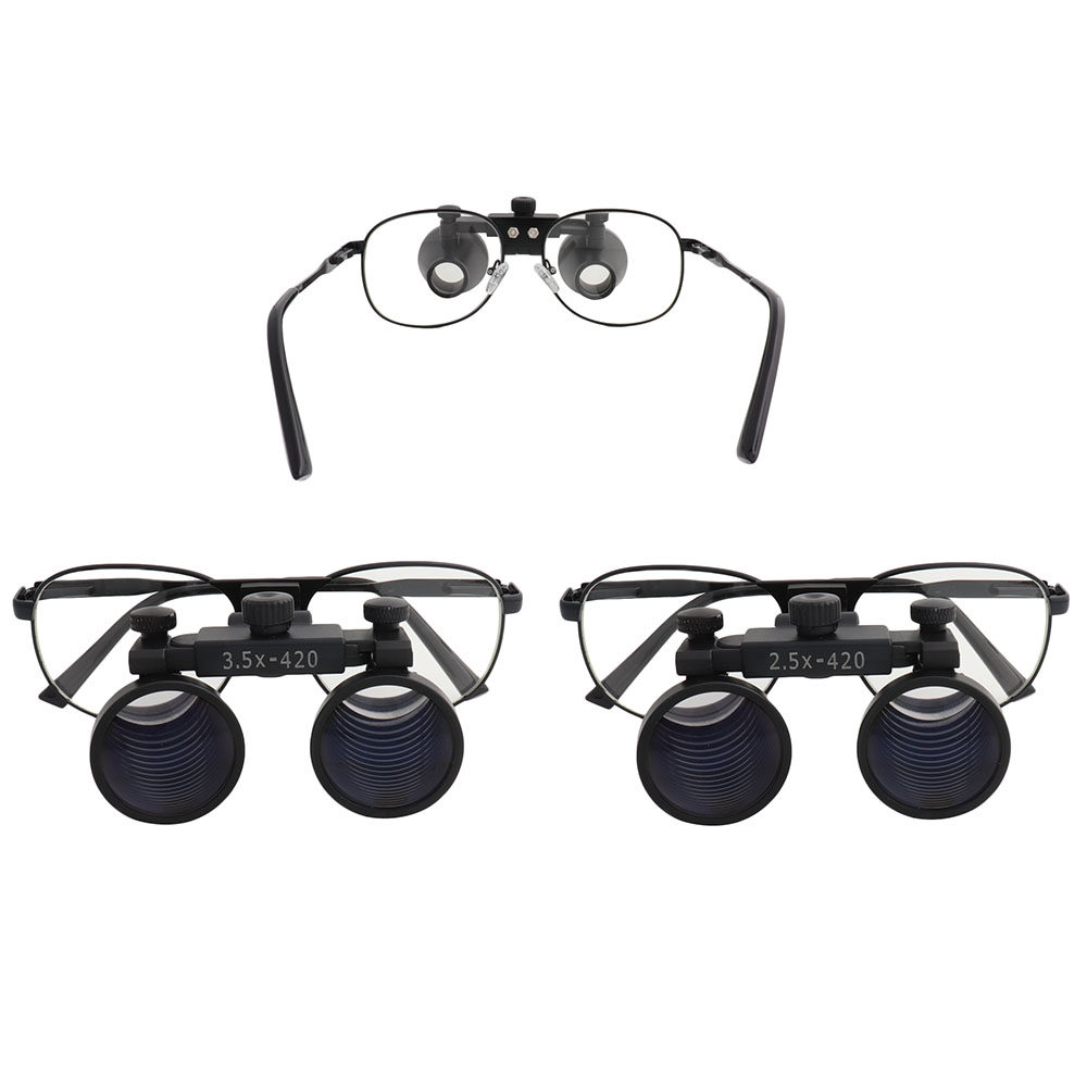 牙科放大镜2.5倍3.5倍头戴口腔护理设备礼盒