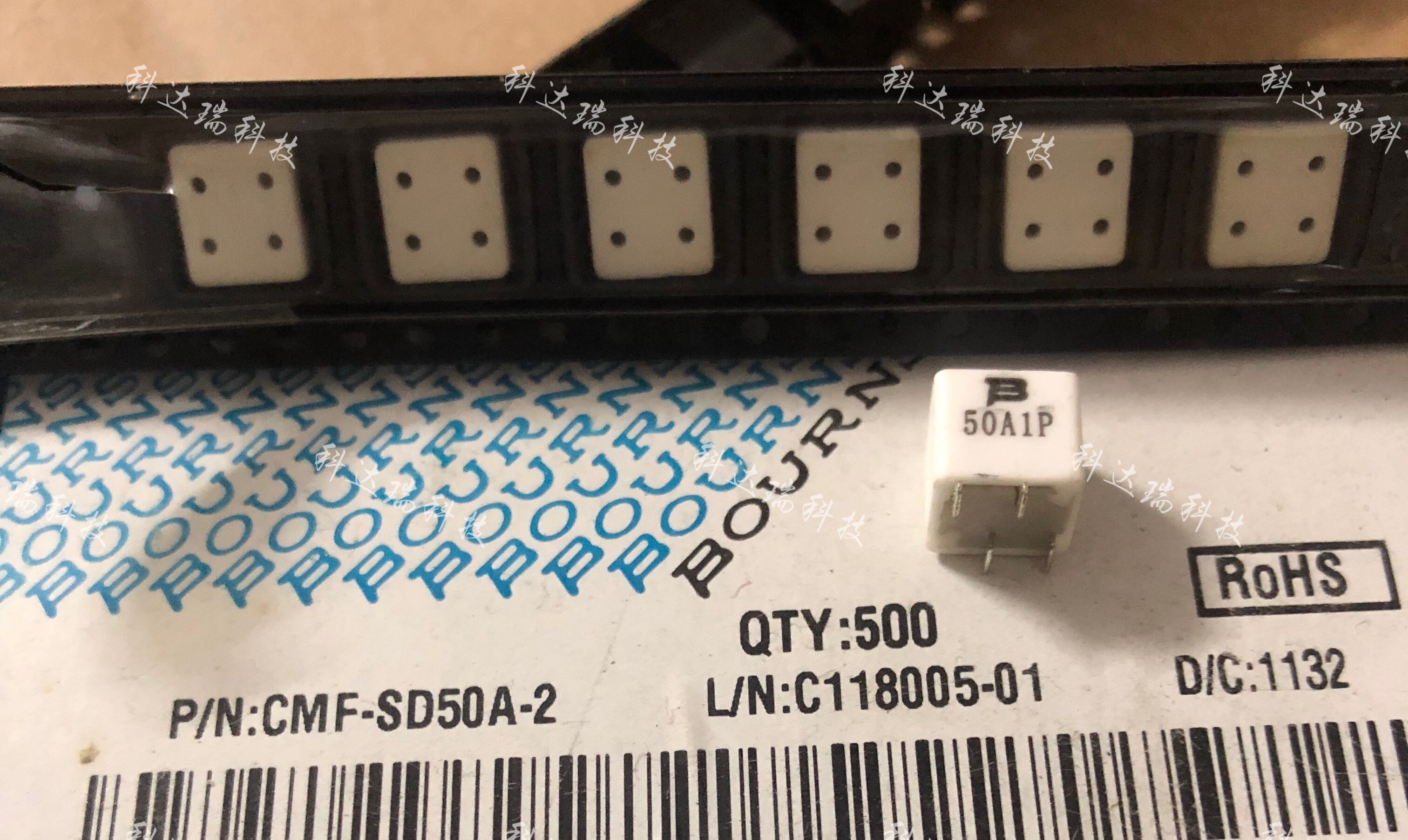 CMF-SD50A-2 BOURNS陶瓷PTC热敏电阻3A自恢复保险丝50欧230V 20%