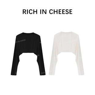 RICHINCHEESE 巴洛克回忆【开衫】 蝙蝠袖长袖坎肩气质开衫外套