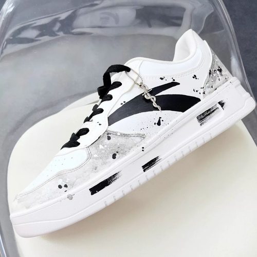 定制球鞋Anta安踏黑曼巴2.0 CNY舒适时尚防滑耐磨轻便低