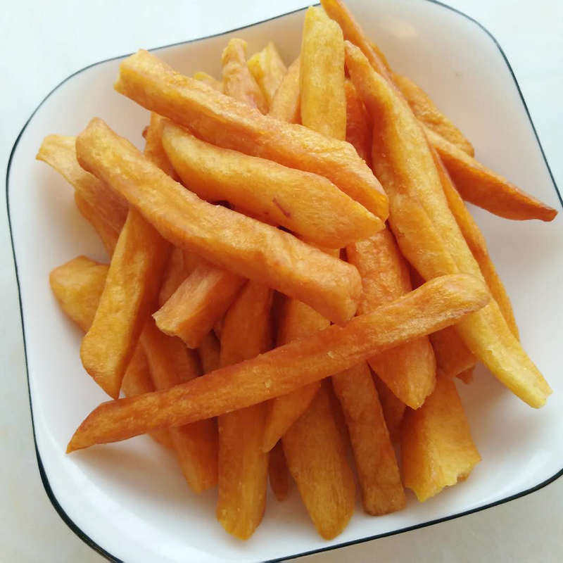 管姨 江西瑞金特色小吃油炸红薯条香脆地瓜干脆炸赣南特产番薯条