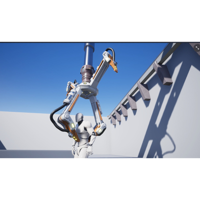 科幻机器人起重机系统Crane Balk  Sci-Fi robotic crane system