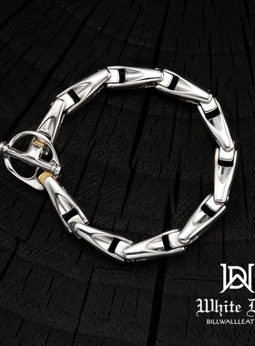 殿堂级银饰bwlb414手链18K金