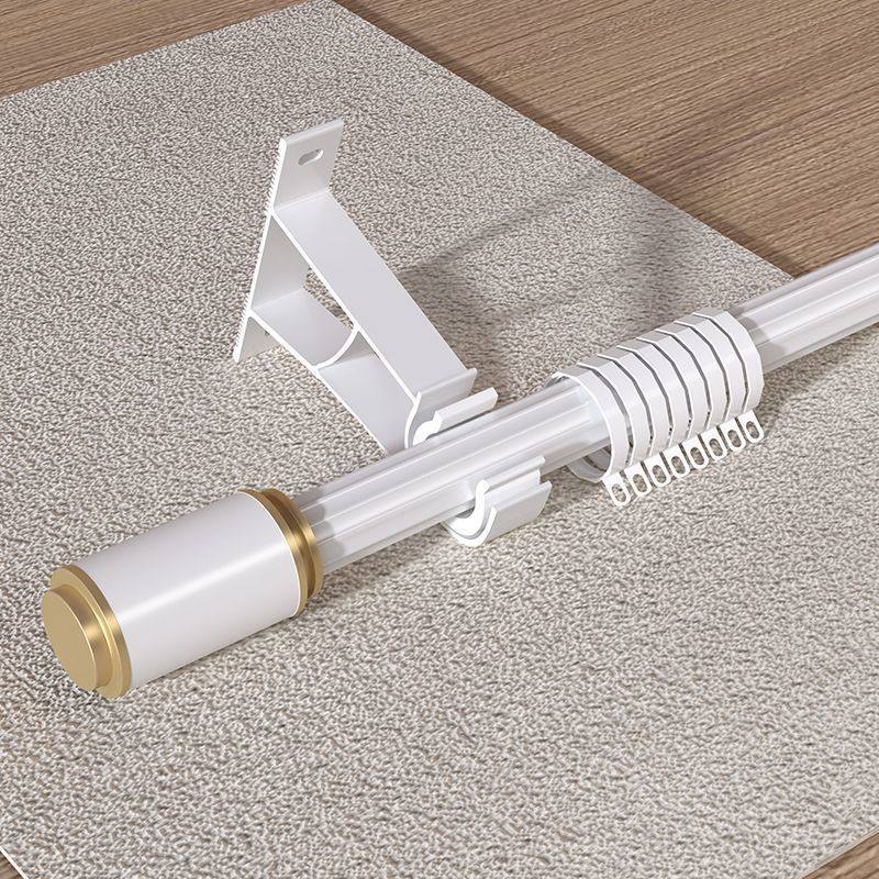 罗马杆窗帘杆一整套单杆支架托双杆杆子固定座全套卧室杆子打孔式,居家布艺,窗帘杆/罗马杆,淘宝优惠券,粉丝福利购,淘宝优惠卷