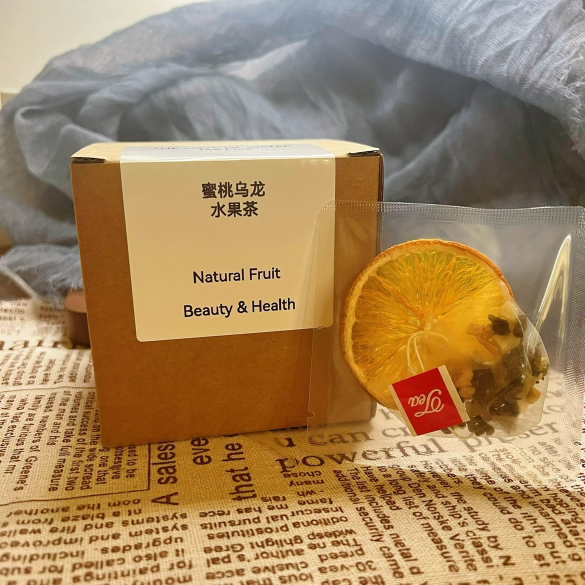 新品蜜桃乌龙茶水果茶茶包花草茶袋泡茶冷泡茶果茶无添加糖