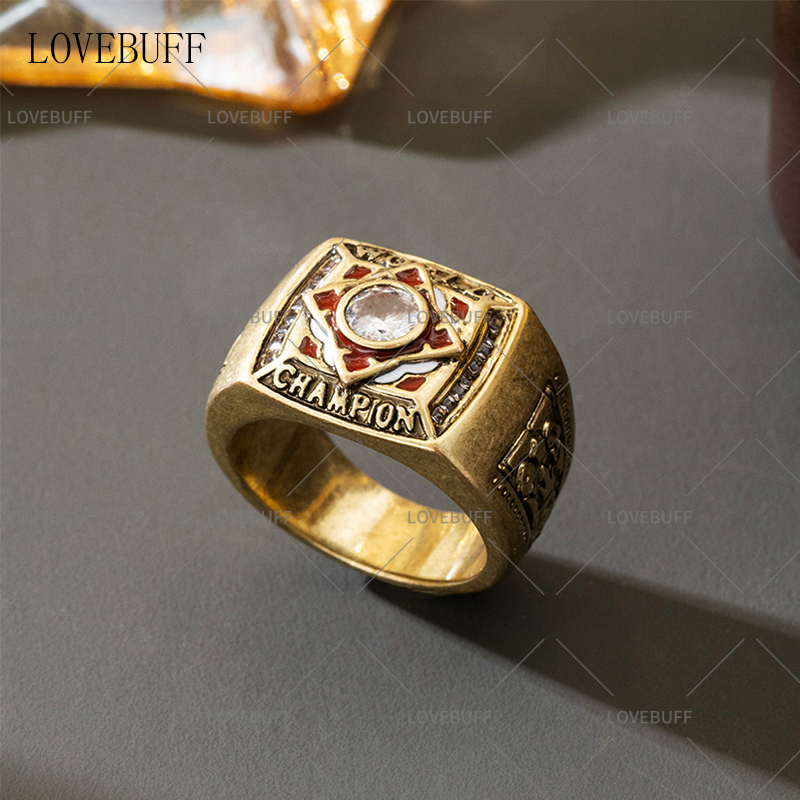 lovebuff冠军戒指炽光淋漓铜镀金