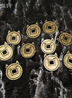 lovebuff燕云周边妙妙钱币游戏周边十六声周边挂件金属币生日礼物