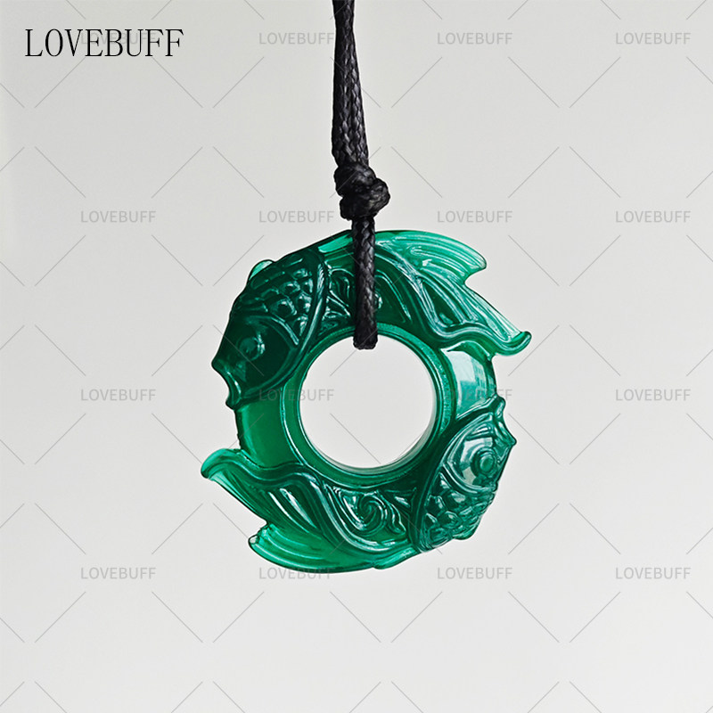 lovebuff超自然行动双鱼玉佩挂件图片