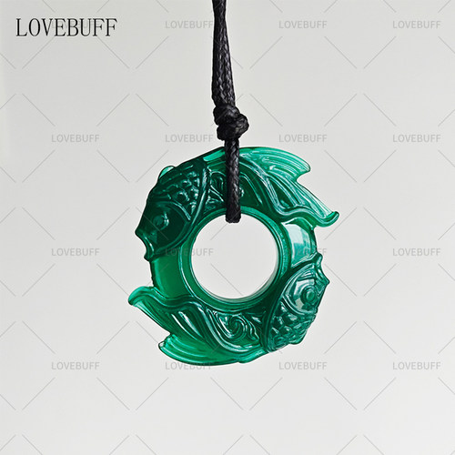 lovebuff超自然行动双鱼玉佩挂件