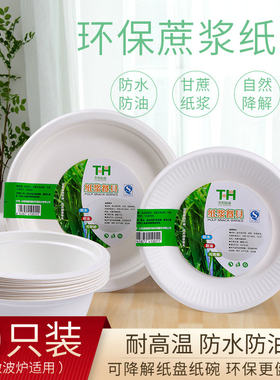 一次性环保白色画画个装蛋糕盘