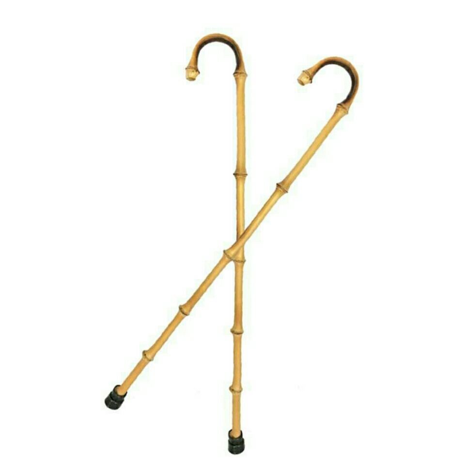 复古一体罗汉竹老人木拐杖防滑手杖拐棍竹木寿杖