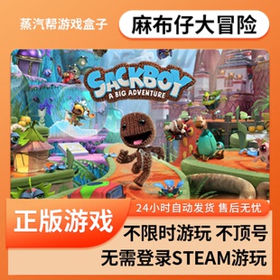 麻布仔大冒险  pc电脑游戏  免steam  单机游戏 可入库自己steam库蒸汽帮盒子