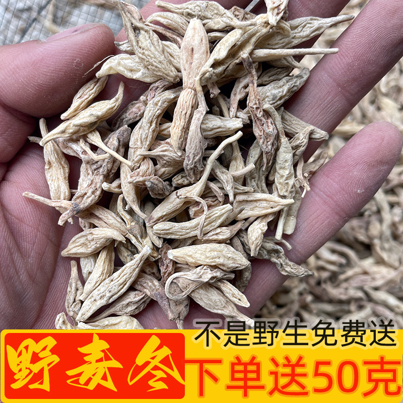 新货野生麦冬250克500克干货无熏硫配玉竹泡水煲汤深山野外生麦冬