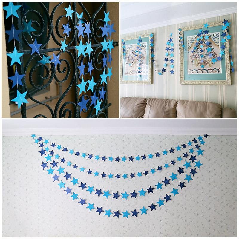 children birthday party Background wall star Jacquard Pendants graduation Ceremony Classroom arrangement wedding Site decoratein the Festive supplies/Gift , Garland  category - from Buy2taobao.com to provide professional Taobao agent buy service