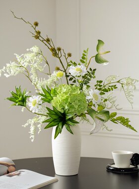 仿真花家居装饰摆设客厅书房桌面装饰品假花侘寂风软装花艺摆件