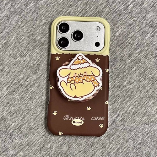 可爱布丁狗磁吸支架适用NOthing 2A/3手机壳2谷歌Pixel9/10PRO/87可爱Pmote edge60pro可爱56华硕ROG9/54磨砂