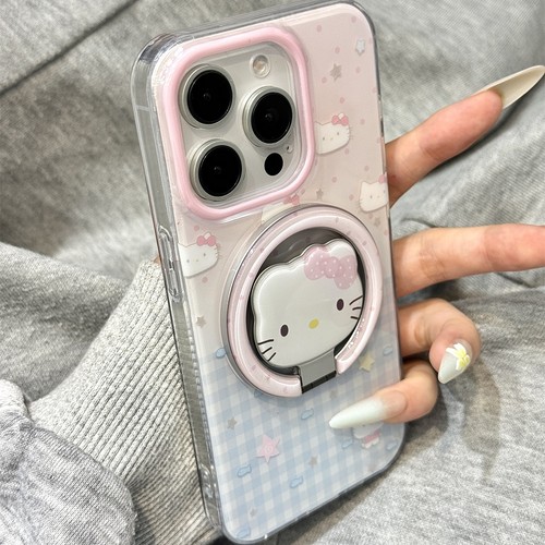 潮猫折叠磁吸支架适用A5/OPPO Reno14/13/12/11F/10手机壳findX9/x7ultra/X8/A78可爱A6pro/K11/A3X/A57粉A93