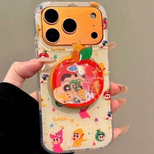 ZTE Z40Spro A51 Z11 星星人小新摇摇乐磁吸支架适用努比亚Z60pro手机壳Z80 MAX软N2红魔11pro ULTRA可爱Z70