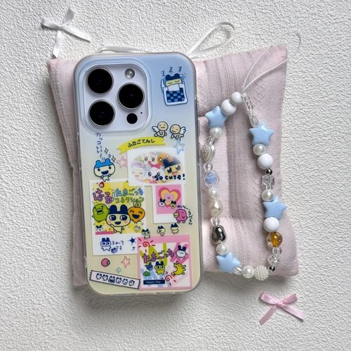 可爱拓麻歌子手链适用A2/OPPO Reno14f/1/11/10手机壳findx8s+/X7ultra软挂绳A93/A3新款K12/A5pro/A58女A96