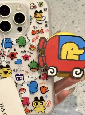 拓麻歌子狗狗磁吸适用A5/OPPOReno14f/13/12/11/10手机壳findx8S+女X7ultra支架A93/A3新款K12/A2pro/A58/A96