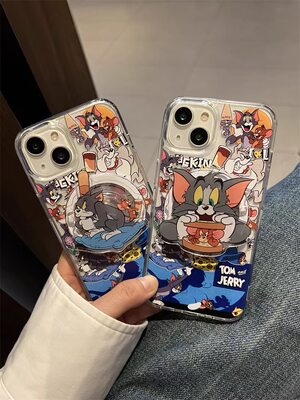 磁吸支架卡通猫适用oneplus11/12手机壳1加ACE2V/ace竞速可爱1+ACE3情侣6t/10/9pro软7TPRO硅胶9RT/8T保护套