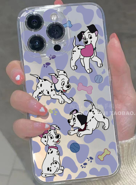 斑点狗狗适用小米12X/12S手机壳13/11/10s红米note12TURBO可爱k60至尊mix4软987卡通k30S紫K50女k70豹纹civi3